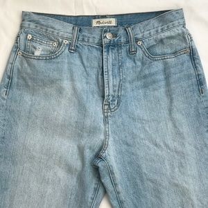 Madewell mom jeans!!
